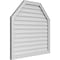 Ekena Millwork Octagonal Top Surface Mount PVC Gable Vent w/ 2"W x 1-1/2"P Brickmould Frame, 38"W x 36"H GVPOT38X3602SN - alternate 3